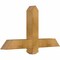 Ekena Millwork Eugene Rough Sawn Timber Gable Bracket, Western Red Cedar, 36"W x 19"H x 4"D x 4"F, 13/12 Pitch GBW036X19X0404EUG00RWR - alternate 4